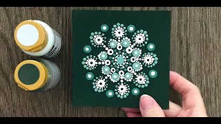 Beginners  EASY  Dot mandala  step by step  Full Tutorial  41 [upl. by Earleen]