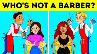 Riddles thumbnail Whos not a barber [upl. by Amilb128]