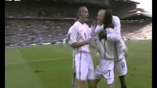 David Beckham Free Kick v Greece 2001 [upl. by Acsisnarf]