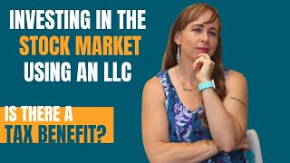 How to set up an LLC for Investing  Are there tax benefits [upl. by Adnouqal]