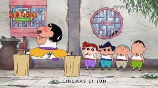 CRAYON SHIN CHAN MOVIE RAMEN REBILLION Official Trailer  In Cinemas 21 June 2018 [upl. by Kania]