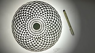 How To Draw ✎ Geometric EYE  DearingDraws [upl. by Adamski]