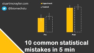 Ten Statistical Mistakes in 5 Min [upl. by Small]