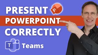 How to share PowerPoint Slides in Microsoft Teams  Recommended [upl. by Ahsiem]