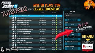 TUTO FS22 MISE EN PLACE DUN SERVER TOUTES PLATEFORMES FARMING SIMULATOR 22 [upl. by Ziana901]