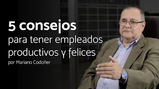 Estratek  5 consejos para tener empleados felices y productivos [upl. by Gerry]