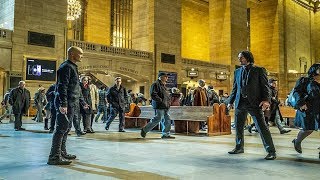 John Wick 3  John returns to NYC  Terminal Scene [upl. by Castro]