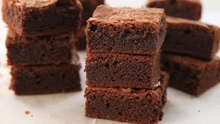 Easy Nutella Brownies Recipe [upl. by Attevroc]