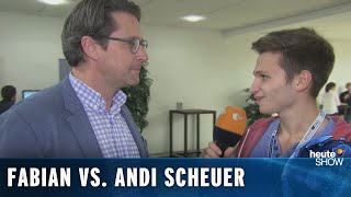 Fabian Köster hat einen Witz für Andreas Scheuer  heuteshow Classics [upl. by Treborsemaj]