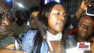 Actress Emelia Brobbey arrives in Ghana and speaks after shoplifting scandal [upl. by Iilek]