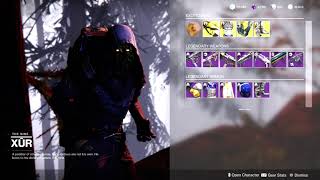 Xur Location In The EDZ  Destiny 2 [upl. by Merci]