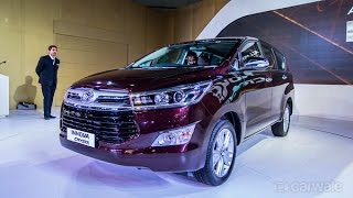 New Toyota Innova Crysta  First Impressions  PowerDrift [upl. by Lerak]