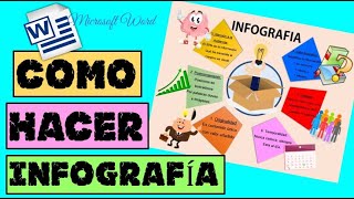 CÓMO HACER UNA INFOGRAFÍA EN WORD ✅ EN 5 MINUTOS✨ [upl. by Roseline373]