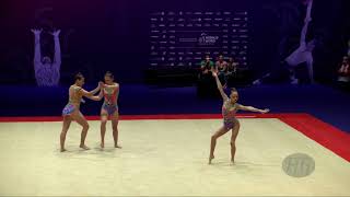 Germany 2 GER  2021 Acrobatic Worlds Geneva SUI Dynamic Womens Group [upl. by Annmaria]