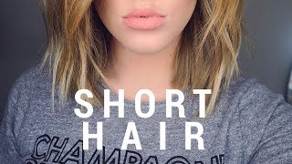 HOW TO STYLE SHOULDER LENGTH HAIR [upl. by Orpah]