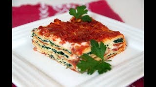 Lasagne épinards ricotta [upl. by Traweek]