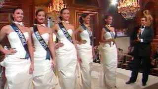 Miss France 2000  Défilé des 5 en Robe de Soirée [upl. by Willette]