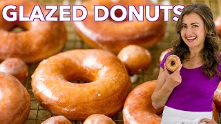 How To Make Glazed Donuts  Soft and Fluffy Donut Recipe [upl. by Ran921]