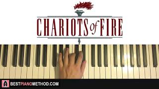 Chariots Of Fire Theme Song Piano Tutorial Lesson [upl. by Ynaffi]