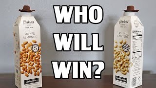 ALMOND VS CASHEW  Which Milk Alternative Is Better  Fake Milk FaceOff [upl. by Ahusoj579]