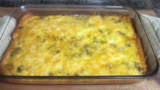 Quick and Easy Breakfast Casserole Recipe  How to make a Breakfast Casserole [upl. by Enra]