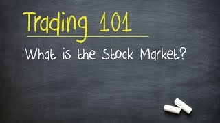 Trading 101 What is the Stock Market [upl. by Warfore]