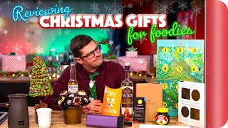 Reviewing Christmas Gifts For Foodies  Sorted Food [upl. by Greggory]