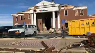 Mayfield Kentucky tornado damage [upl. by Meldoh]