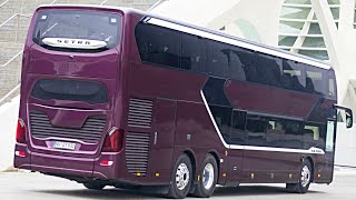 SETRA TopClass S 531 DT – DOUBLE DECKER LUXURY BUS  interior exterior and drive [upl. by Davin]