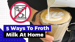 How To Froth Milk At Home Best Milk Frothers Review [upl. by Encrata240]