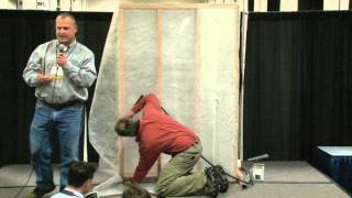 Dense Pack Cellulose Demonstration [upl. by Tully]