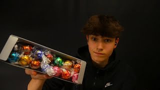 Trying Every LINDOR Flavour ASMR [upl. by Mariel]