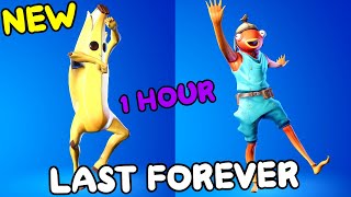 FORTNITE LAST FOREVER EMOTE 1 HOUR [upl. by Rovert]