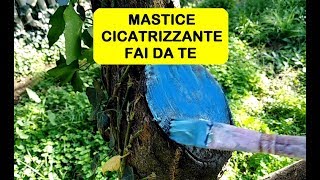 MASTICE CICATRIZZANTE PER POTATURE [upl. by Py]