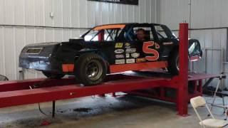 Dirt Street Stock Racecar on Dyno [upl. by Tnarg543]