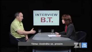 Interview BT host Jan Kraus Někteří lidé říkají [upl. by Chuipek]