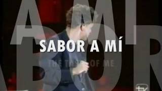 LUIS MIGUEL  SABOR A MI with TRANSLATION LYRICS  TAKEN FROM The Album ROMANCES 1997 [upl. by Sairu808]