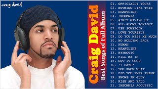 Craig David Greatest Hits 2020  Craig David Top 20 Songs Playlist [upl. by Carolle]