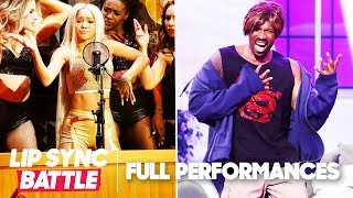 Karrueche Tran’s “Bodak Yellow” vs Deon Cole’s “Torn”  Lip Sync Battle [upl. by Osnola]