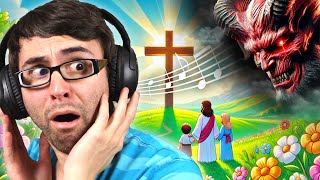 EVIL Hidden Messages in Christian Kids Songs [upl. by Nnyleimaj]