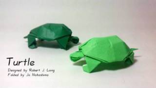 Origami Turtle Robert J Lang [upl. by Nadnal]