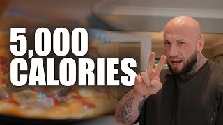 OFF SEASON FOOD EATING 5000 CALORIES  FDOE [upl. by Elbam]