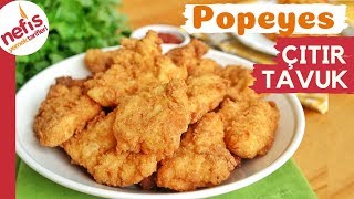 Popeyes Çıtır Tavuk Tarifi 💯💃 Gerçeğini Aratmaz [upl. by Bow]