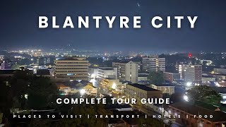 Blantyre City Tour  The commercial capital of Malawi  Night view [upl. by Pyotr858]