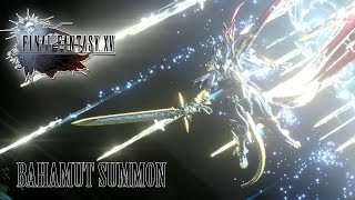 FINAL FANTASY XV OST Bahamut Summon [upl. by Karlow]