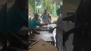 Luego de finalizar las vocaciones de la junta de vecinos del barrio la lama de Quisqueya SPM [upl. by Anaujahs]