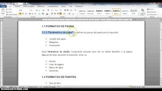 Tablas de contenido en word [upl. by Yemiaj]