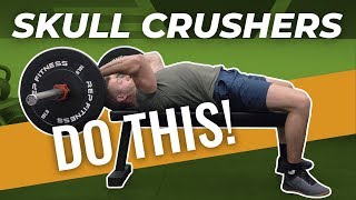 Skull Crusher Guide — Muscles Worked Form and Variations [upl. by Jensen110]