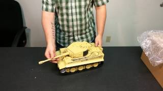 Taigen Tiger 1 Late Version Plastic Unboxing TAG12020 [upl. by Vaientina]