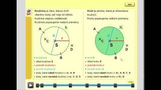 Kružnice kruh Geometrie pro 4ročník str 14 úvod A [upl. by Enutrof]